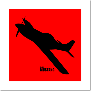 P-51 Mustang Posters and Art